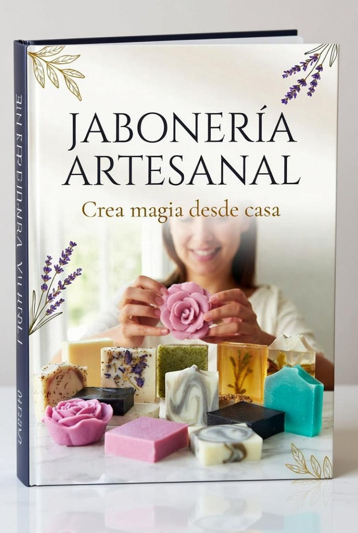 CURSO JABONERIA ARTESANAL + 5 BONUS DE REGALO🎁. CREA MAGIA DESDE TU CASA