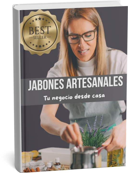 CURSO JABONERIA ARTESANAL + 5 BONUS DE REGALO🎁. CREA Y VENDE DESDE TU CASA