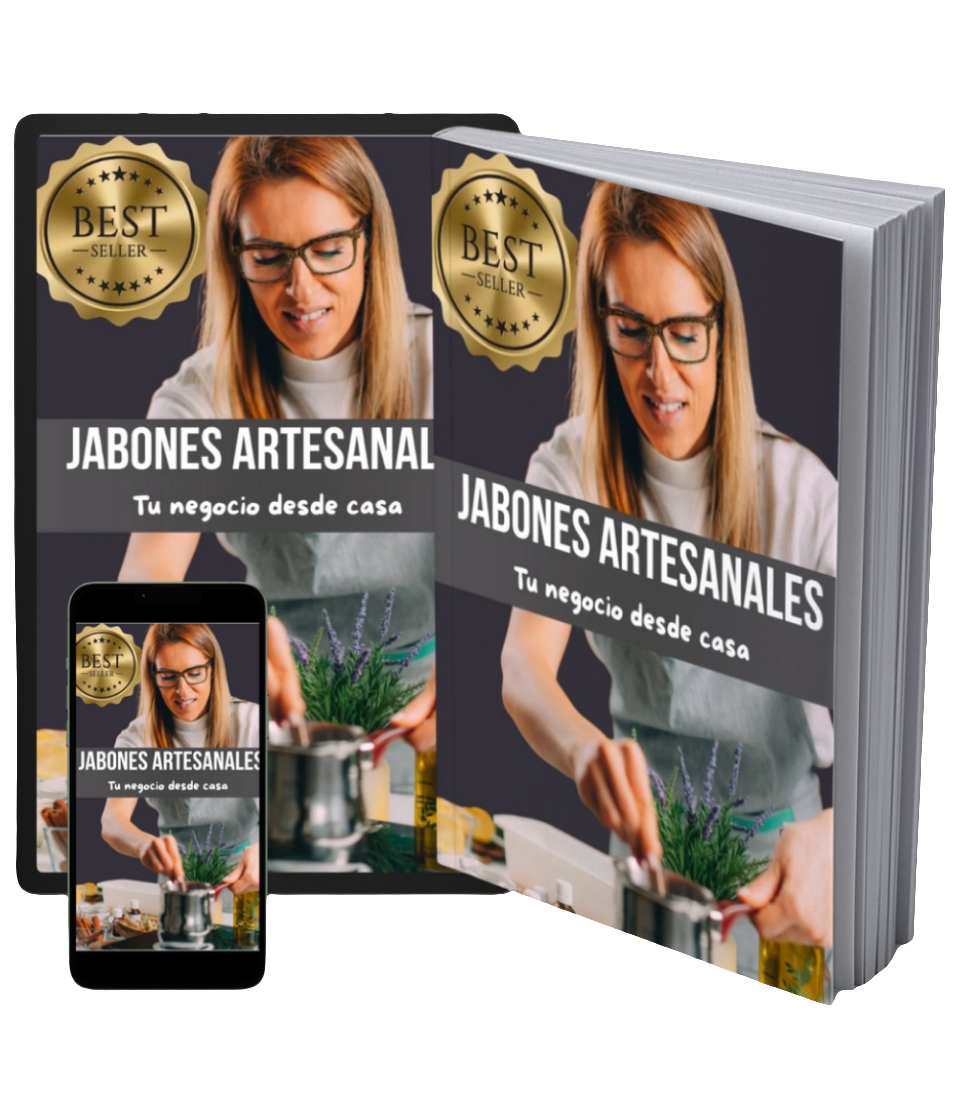 CURSO JABONERIA ARTESANAL + 5 BONUS DE REGALO🎁. CREA Y VENDE DESDE TU CASA