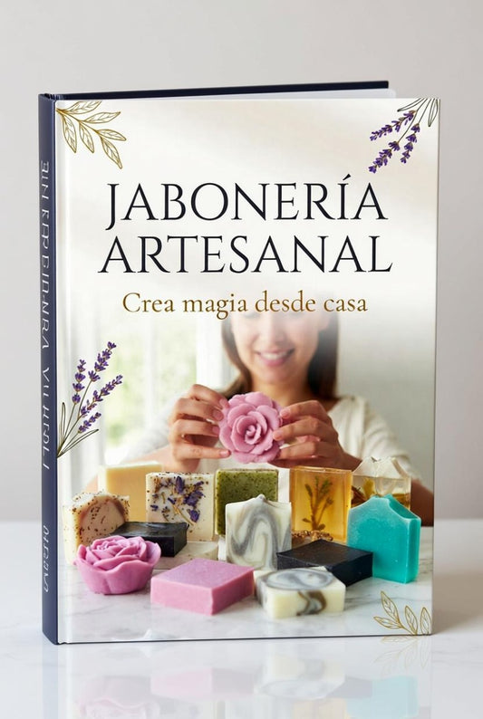 CURSO JABONERIA ARTESANAL + 5 BONUS DE REGALO🎁. CREA MAGIA DESDE TU CASA
